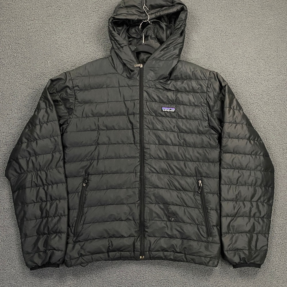 Patagonia Down Sweater Hoody FITS Mens Small Puffer Jacket Hooded Insulated